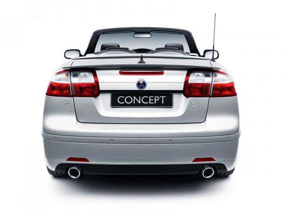  Saab 9-3 Convertible BioPower Hybrid Concept 2006 года  (фото 8 из 16)
